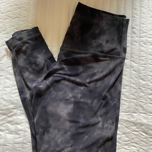 Lululemon align tie-dye pants. Size 8